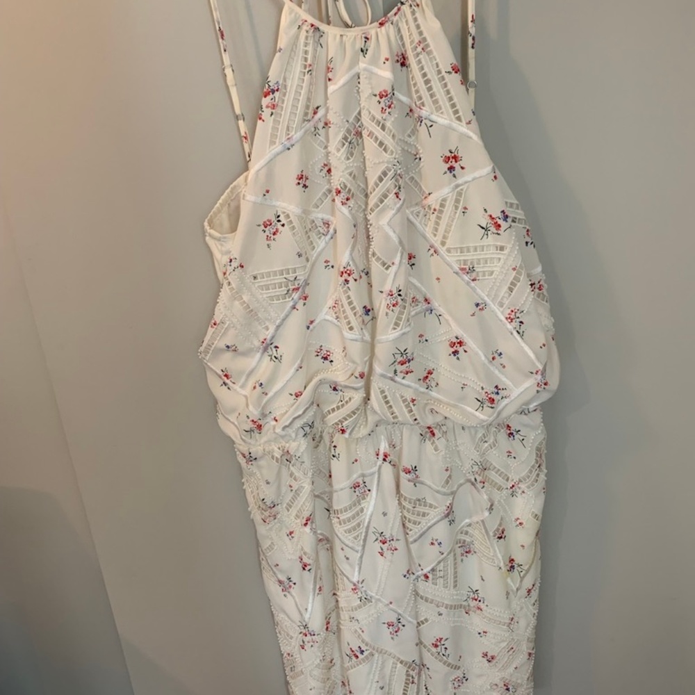 Parker beaded floral dress
